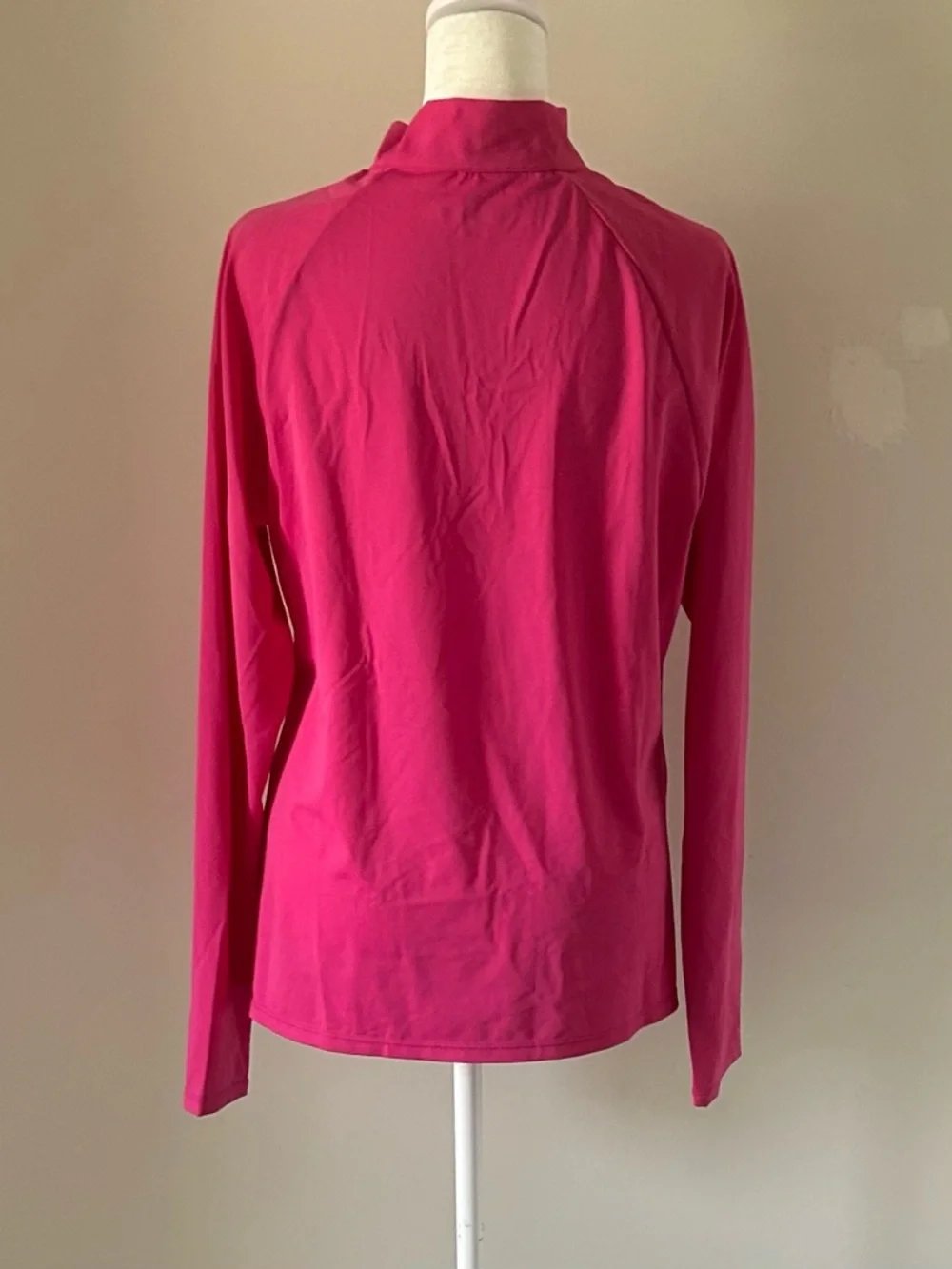 New Susan Graver Soleil Rashguard Pink size 10